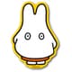 MIF050 miffy ダイカットステッカー おばけ