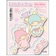 LCS143 サンリオ300円ステッカー LITTLETWINSTARS