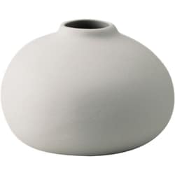 花瓶 AYAフラワーベース ラウンド 陶器 グレー T-956465
