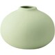 花瓶 AYAフラワーベース ラウンド 陶器 グリーン T-956496