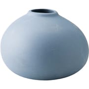T-956502 [花瓶 AYAフラワーベース ラウンド 陶器 ダークブルー]
