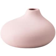 T-956571 [花瓶 AYAフラワーベース フラット 陶器 ピンク]