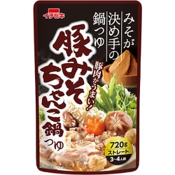 ストレート豚みそちゃんこ鍋つゆ 720g