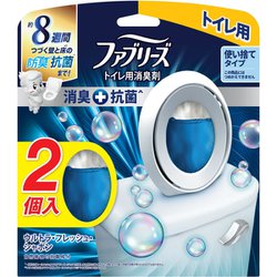 ファブリーズ 消臭芳香剤 消臭+抗菌 トイレ用 ウルトラ・フレッシュ・シャボン 6.3mL×2