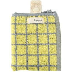ハンドタオル Mikketa 25×40cm 身に着けるタオル グラフ（イエロー） MKT-144 6