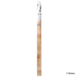 テーブルデコレーション 90cm×150cm テーブルクロス ウッドミッキー ミニー 木目調 撥水加工 ビニール 日本製 ライトブラウン