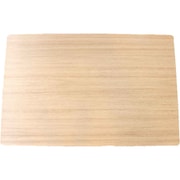 ランチョンマット 44×29cm 木目 抗ウイルス 塩化ビニル樹脂 ライトブラウン