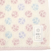 WYT22004 [バスタオル 綿雪のようなタオル 60×120cm ピンク×パープル]