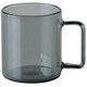 マグカップ 140ml S FUFU フフ 耐熱ガラス ブラック T-956632