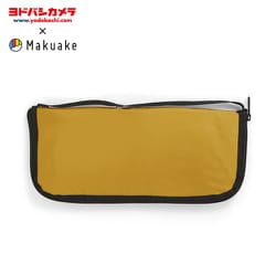 【ヨドバシカメラ × Makuake】MK0024 [珪藻土を使った折りたたみ傘ケース casara case Lサイズ CCL-YELLOW イエロー]