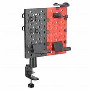 クランプ式パンチングボード イヤホン/ヘッドホン/コントローラー収納可能 OA-SDZ01-K