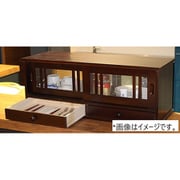 TAN-160-60BR [両面引き戸カウンターラック 60cm ブラウン]