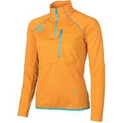 BERLANA 2.0 1/2 ZIP W T-SHIRT 1208054 6937 FRESH MANDARIN XLサイズ [アウトドア カットソー レディース]