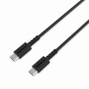 USB充電&同期ケーブル PD対応 2m USB-CtoC ブラック AJ-645