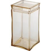 保存容器 1.2L アンバー スクエアキャニスター L SALUS