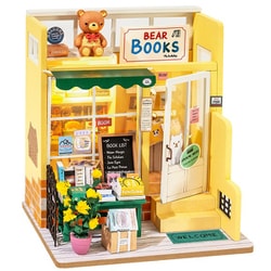 ミニチュアドールハウス　書店　本屋【完成品】 ミニチュアドールハウス 書店 本屋【完成品】 - メルカリ