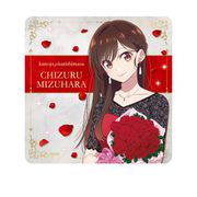 彼女、お借りします ラバーマットコースター 水原千鶴 [キャラクターグッズ]