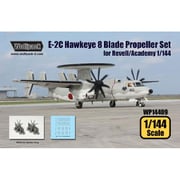 WOLWP14409 1/144 E-2C ホークアイ用 プロペラセット 8枚ブレード （レベル/アカデミー用） [プラモデル用パーツ]