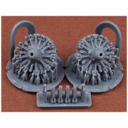 SBM 72078 1/72 ブリストル ブレニム Mk.I-IV用 マーキュリーエンジン 2個入り （エアフィックス用） [プラモデル用パーツ]