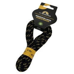 エクイリビウム M用シューレース 69P999100 ブラック/イエロー 180cm 2本入り [シューズアクセサリ シューレース]