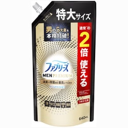 ファブリーズ 消臭スプレー 布用 MEN PREMIUM クールアクア 詰め替え 特大 640mL