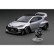IG2904 1/18 パンデム GR YARIS 4BA シルバー With Engine [レジンキャストミニカー]