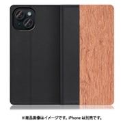 WORK08IP-KA-IP15 [iPhone 15用 手帳型ケース スタンド機能＆カードポケット付き 花梨]