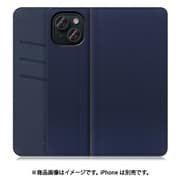 WORK13IP-NEWNY-IP15 [iPhone 15用 手帳型ケース スタンド機能＆カードポケット付き ネイビー]