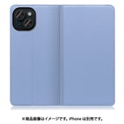 WORK16IP-BU-IP15 [iPhone 15用 手帳型ケース スタンド機能＆カードポケット付き ブラック]