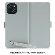 WORK29IP-GN-IP15 [iPhone 15用 手帳型ケース スタンド機能＆ストラップホール付き アイスグリーン]