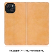 WORK34IP-BN-IP15 [iPhone 15用 手帳型ケース スタンド機能＆カードポケット付き オータムブラウン]