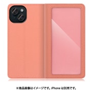 WORK35IP-FM-IP15 [iPhone 15用 手帳型ケース カスタマイズ機能＆スタンド機能＆カードポケット付き フラミンゴ]
