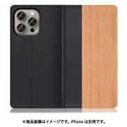 WORK08IP-SA-IP15PM [iPhone 15 Pro Max用 手帳型ケース スタンド機能＆カードポケット付き 桜]