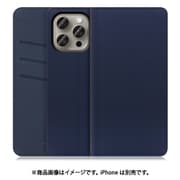 WORK13IP-NEWNY-IP15PM [iPhone 15 Pro Max用 手帳型ケース スタンド機能＆カードポケット付き ネイビー]