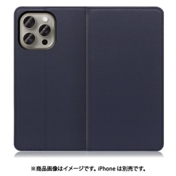 WORK16IP-NY-IP15PM [iPhone 15 Pro Max用 手帳型ケース スタンド機能＆カードポケット付き ネイビー]