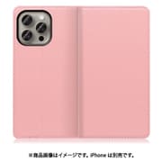 WORK16IP-PK-IP15PM [iPhone 15 Pro Max用 手帳型ケース スタンド機能＆カードポケット付き ピンク]