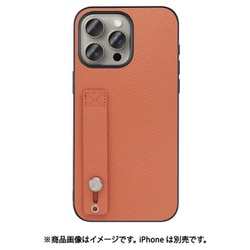 WORK26IP-FM-IP15PM [iPhone 15 Pro Max用 本革ケース ホールドベルト付き フラミンゴ]
