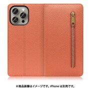WORK27IP-FM-IP15PM [iPhone 15 Pro Max用 手帳型ケース スタンド機能＆カードポケット付き フラミンゴ]