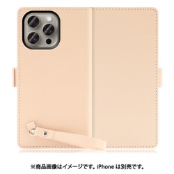 WORK29IP-PK-IP15PM [iPhone 15 Pro Max用 手帳型ケース スタンド機能＆ストラップホール付き ピーチピンク]