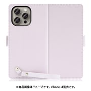 WORK29IP-PL-IP15PM [iPhone 15 Pro Max用 手帳型ケース スタンド機能＆ストラップホール付き ブルーベリーパープル]