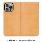 WORK34IP-BN-IP15PM [iPhone 15 Pro Max用 手帳型ケース スタンド機能＆カードポケット付き オータムブラウン]
