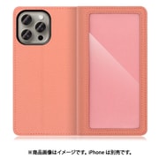 WORK35IP-FM-IP15PM [iPhone 15 Pro Max用 手帳型ケース カスタマイズ機能＆スタンド機能＆カードポケット付き フラミンゴ]