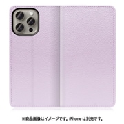 WORK47IP-PL-IP15PM [iPhone 15 Pro Max用 手帳型ケース スタンド機能＆カードポケット付き ラベンダー]