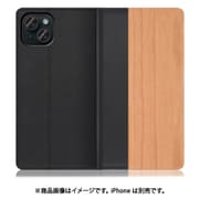 WORK08IP-SA-IP15PS [iPhone 15 Plus用 手帳型ケース スタンド機能＆カードポケット付き 桜]