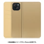 WORK13IP-NEWGD-IP15PS [iPhone 15 Plus用 手帳型ケース スタンド機能＆カードポケット付き ゴールド]