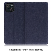 WORK17IP-BU-IP15PS [iPhone 15 Plus用 手帳型ケース スタンド機能＆カードポケット付き ブルー]