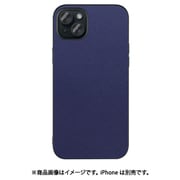 WORK24IP-NY-IP15PS [iPhone 15 Plus用 PUレザーケース ストラップホール付き ネイビー]