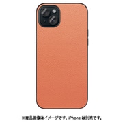WORK25IP-FM-IP15PS [iPhone 15 Plus用 本革ケース ストラップホール付き フラミンゴ]