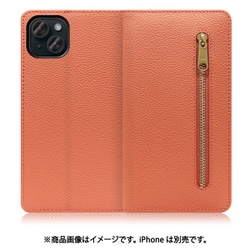 WORK27IP-FM-IP15PS [iPhone 15 Plus用 手帳型ケース スタンド機能＆カードポケット付き フラミンゴ]