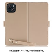 WORK29IP-CM-IP15PS [iPhone 15 Plus用 手帳型ケース スタンド機能＆ストラップホール付き モンブランキャメル]